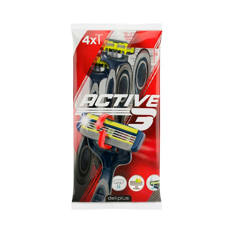 Rasoirs jetables Deliplus Active 3 lames
