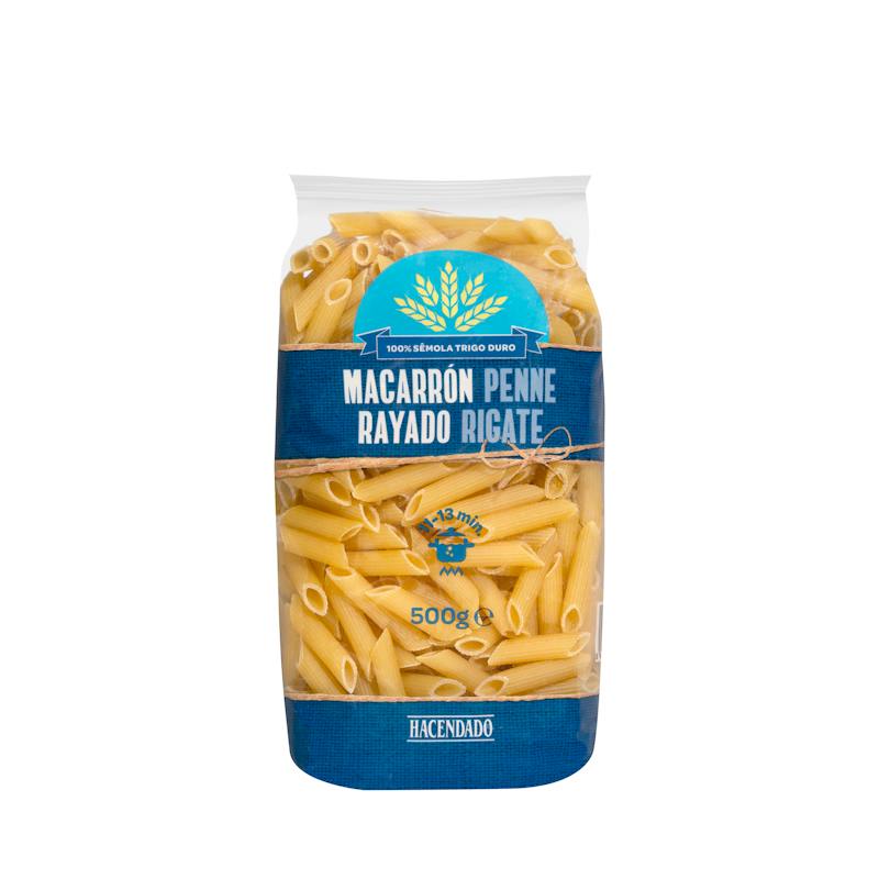 Pâtes penne rigate Hacendado