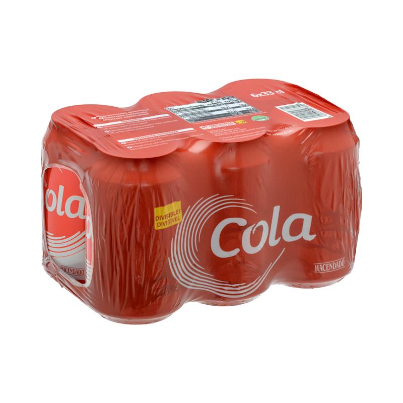 Soda cola Hacendado