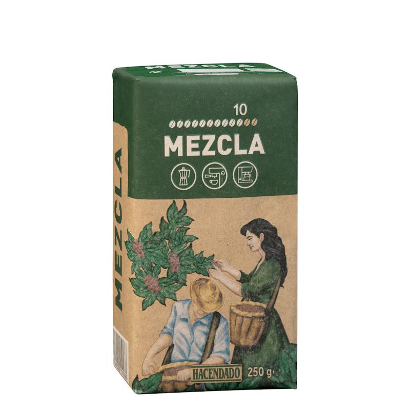 Café moulu mélange Hacendado