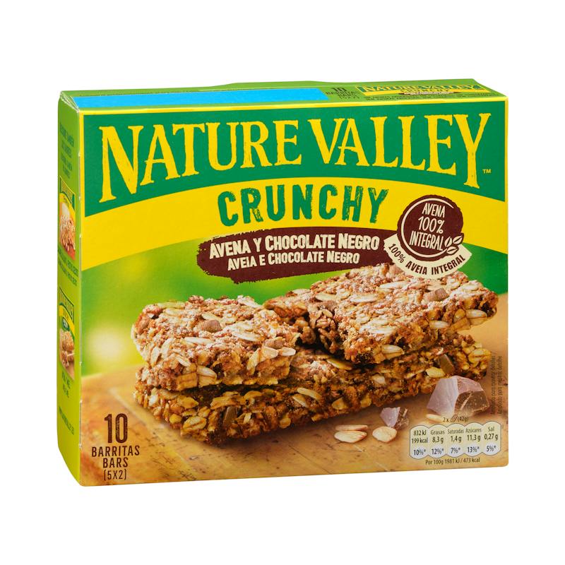 Barres avoine et chocolat noir Crunchy Nature Valley