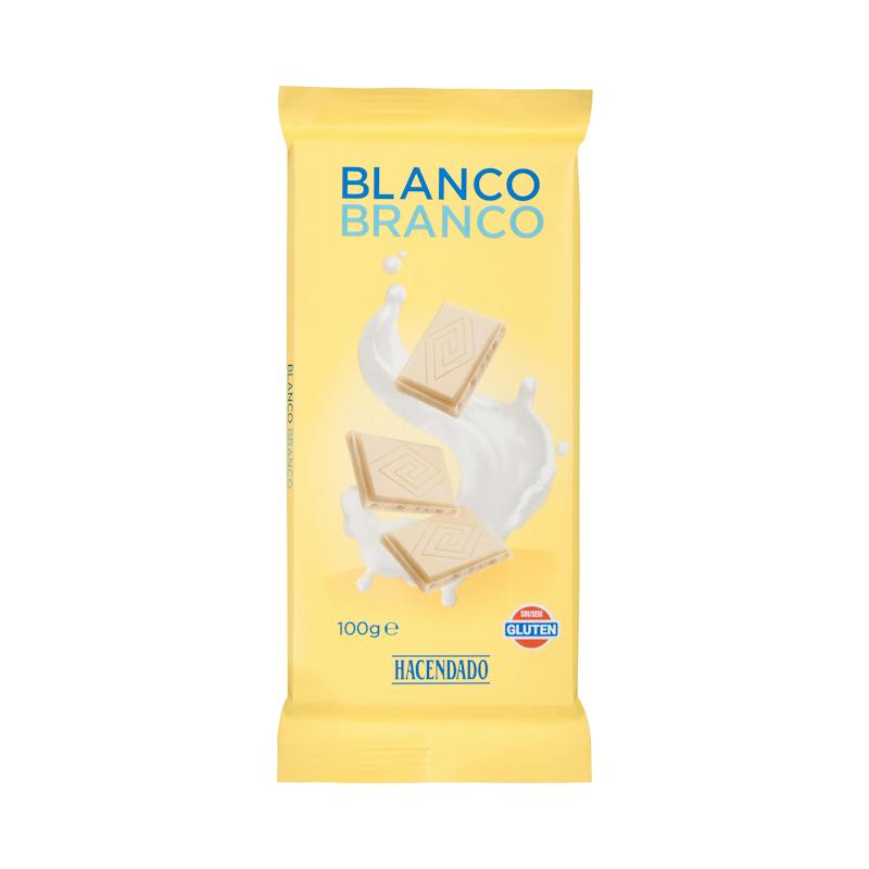 Chocolat blanc Hacendado