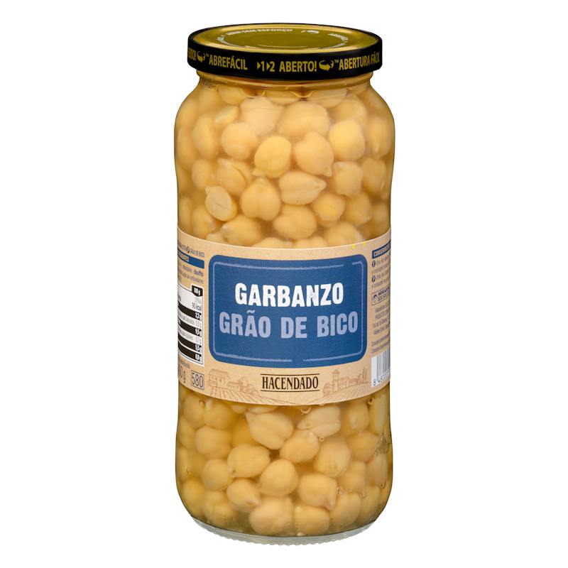 Pois chiches cuits Hacendado