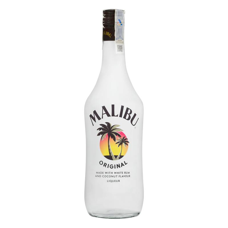 Rhum des Caraïbes saveur coco Malibu