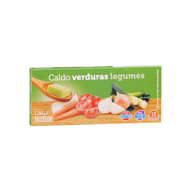 Bouillon de légumes en cubes Hacendado
