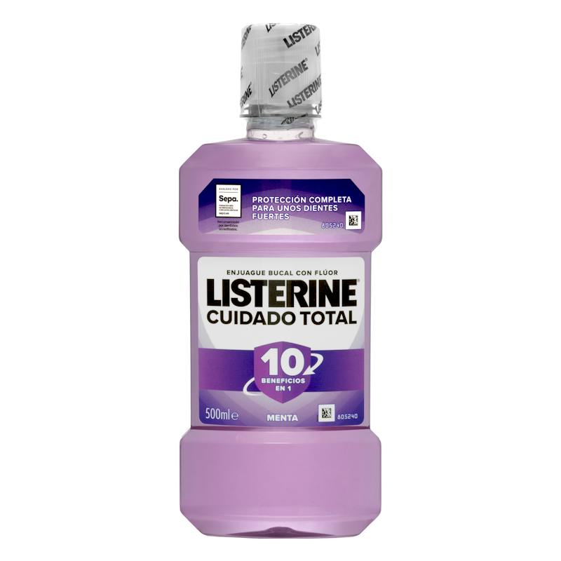 Bain de bouche soin complet Listerine menthe