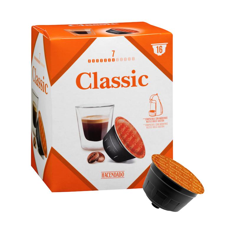 Café en capsules classic Hacendado