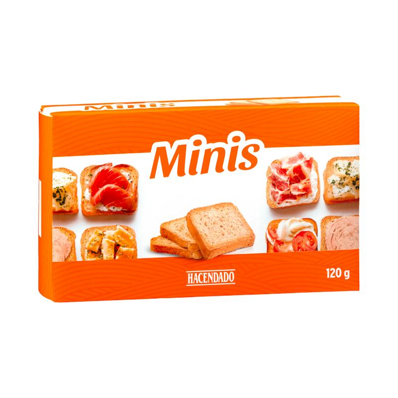 Mini biscottes de blé Hacendado