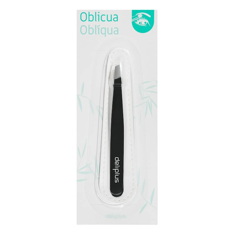 Pince à sourcils biseautée Deliplus