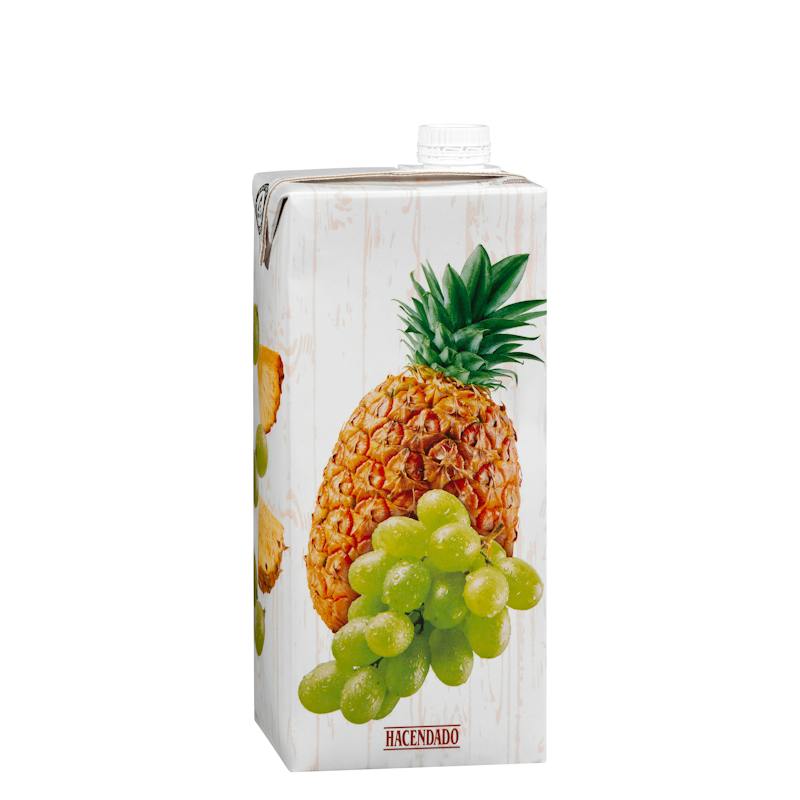Jus d'ananas et raisin Hacendado