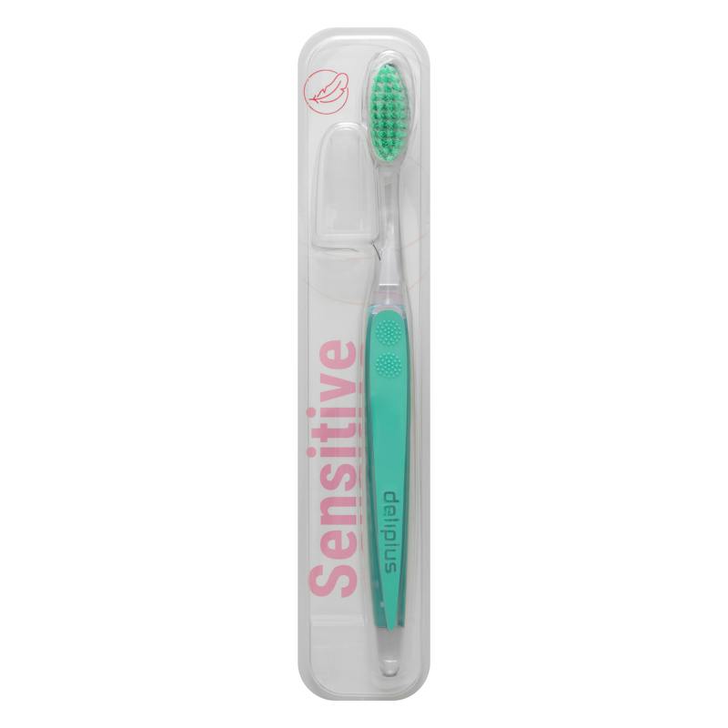 Brosse à dents Sensitive Deliplus gencives et dents sensibles