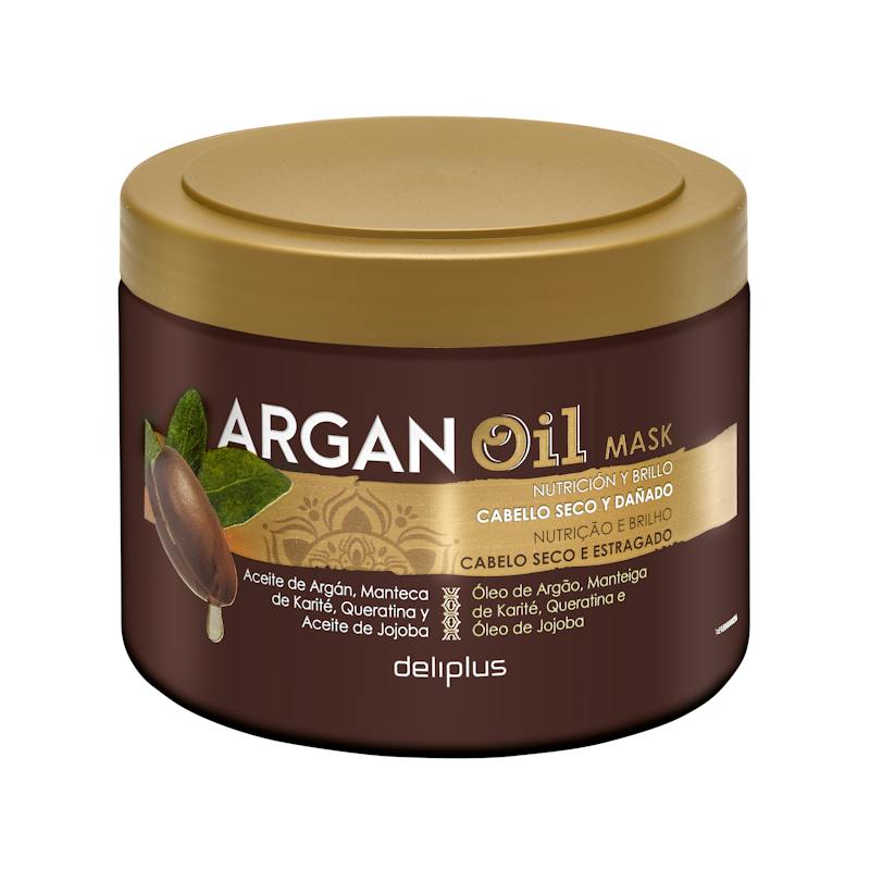 Masque Argan Oil Deliplus cheveux secs et abîmés