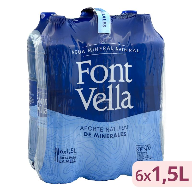 Eau minérale grand format Font Vella
