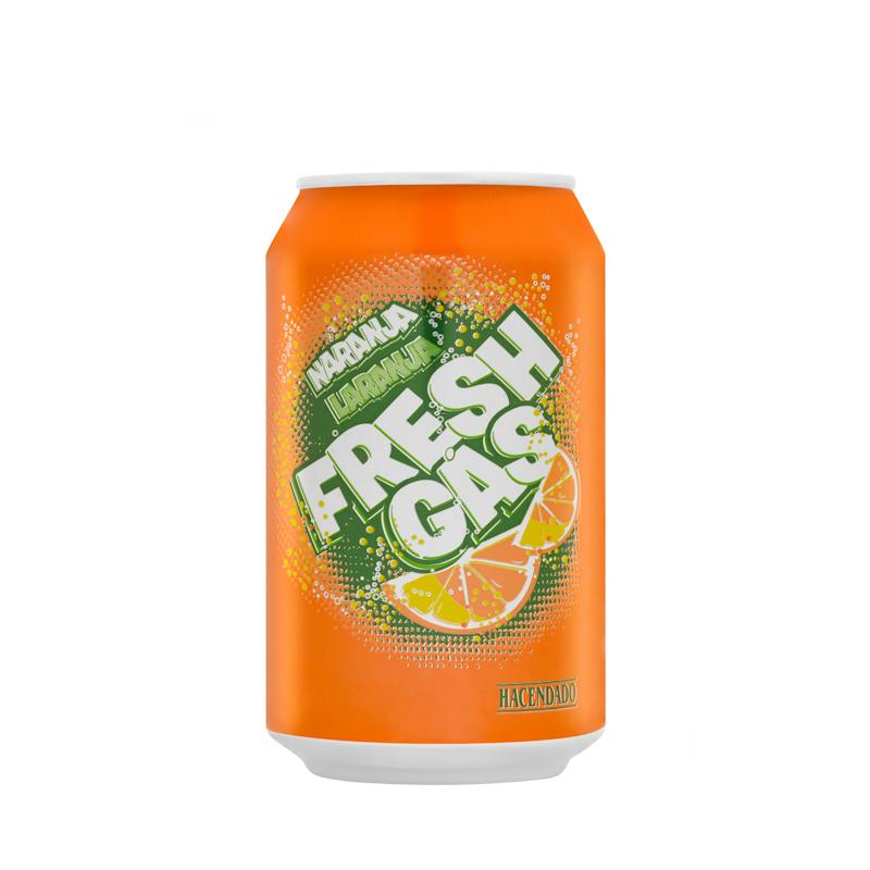 Soda à l'orange Hacendado fresh gas
