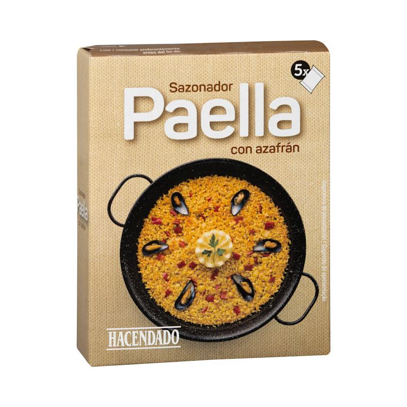 Assaisonnement pour paella au safran Hacendado