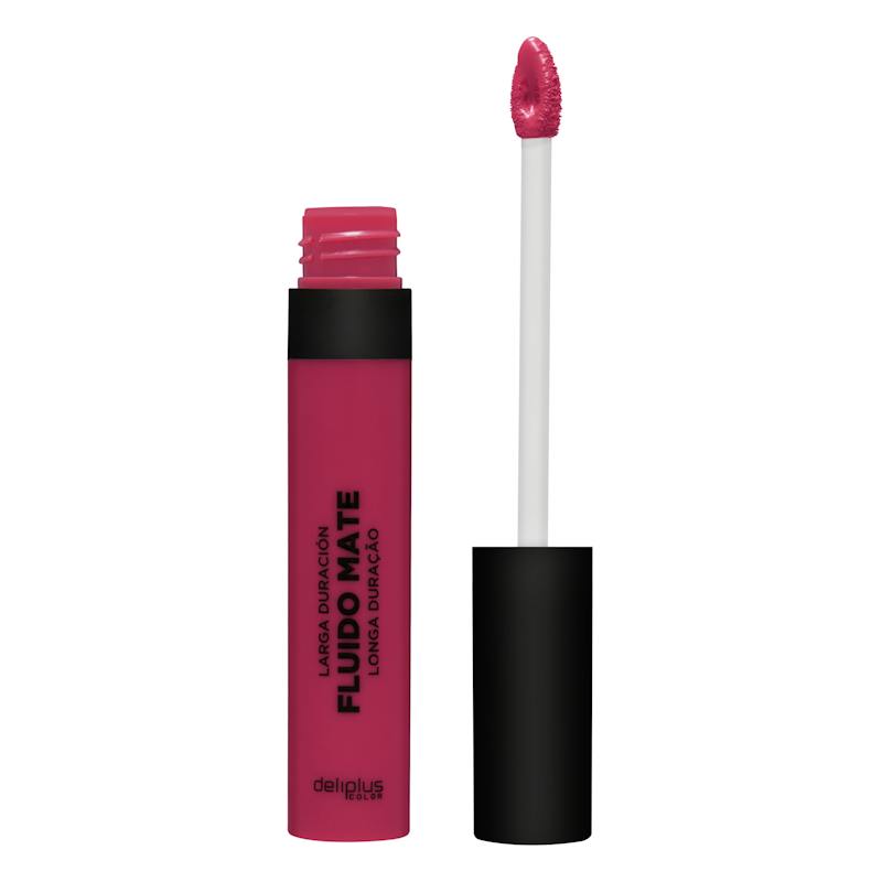 Rouge à lèvres fluide mat Deliplus 12 fuchsia