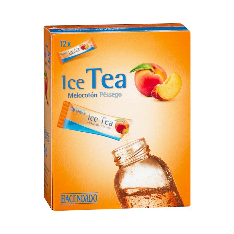 Thé glacé soluble pêche Hacendado