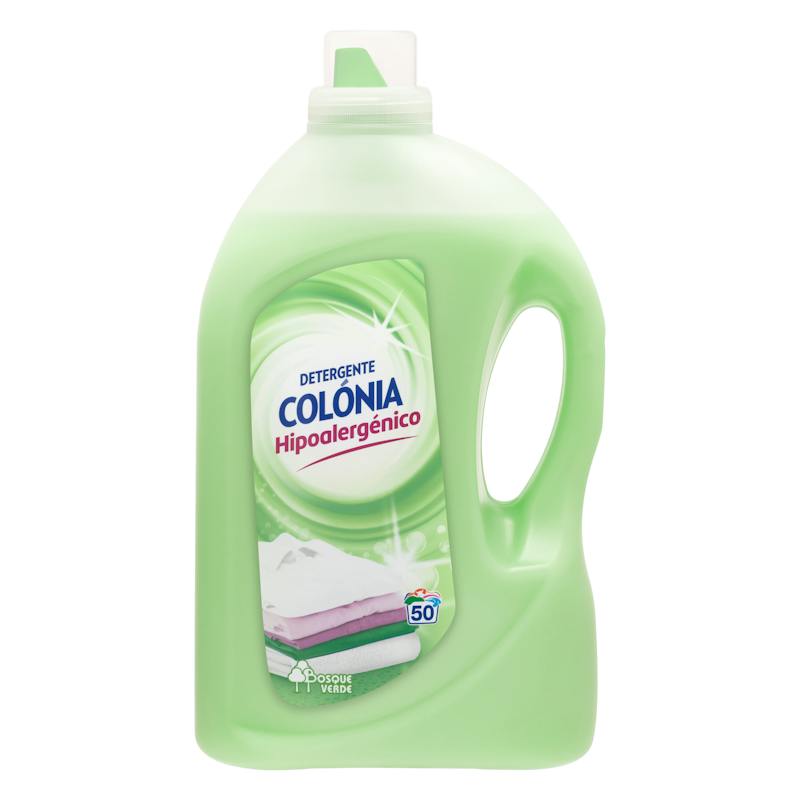 Lessive liquide Cologne hypoallergénique Bosque Verde