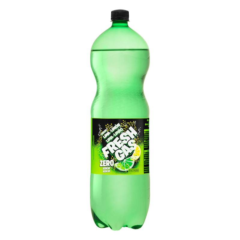 Soda citron-citron vert Hacendado zéro sucre fresh gas