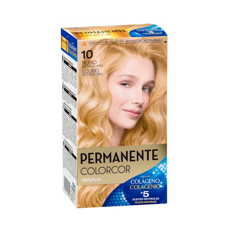 Coloration permanente 10 blond extra clair Colorcor