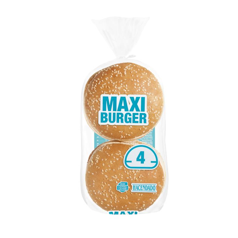 Maxi pains à burger Hacendado